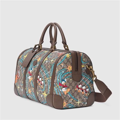 gucci disney duffle bag|genuine gucci duffle bags.